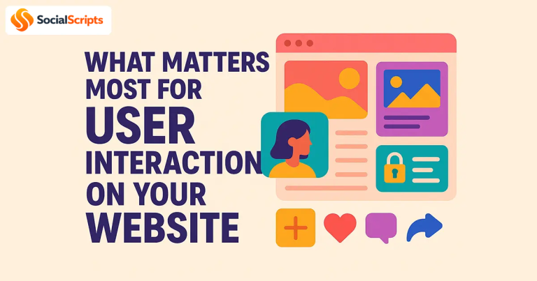 What Matters Most for User Interaction on Your Website