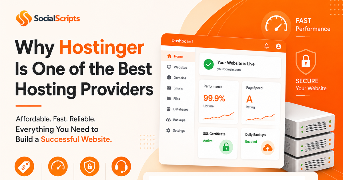 Why is Hostinger considered one of the best hosting
