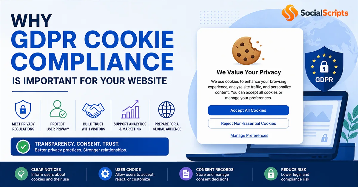 Why GDPR Cookie Compliance Is Important for Your Website