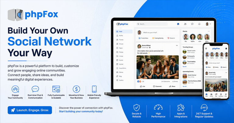 phpFox- Build and Monetize Your Own Online Community